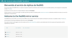 Desktop Screenshot of ftp.rediris.es