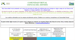 Desktop Screenshot of cdeporte.rediris.es