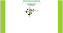 Desktop Screenshot of geofocus.rediris.es