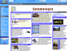 Tablet Screenshot of entomologia.rediris.es