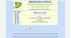 Desktop Screenshot of hispanianova.rediris.es